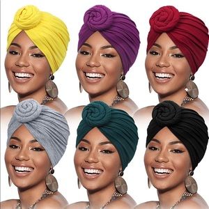 Solid Color Head Turban